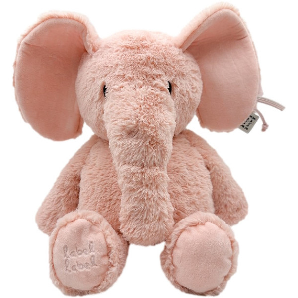 Label Label Soft Toy Elefante Elly L Rosa